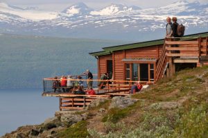 Fjällstuga med utsikt